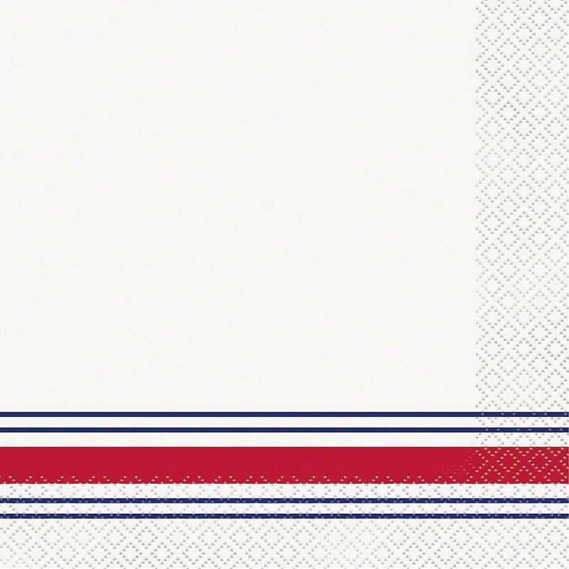 Peppy Patriotic Luncheon Napkins 16ct