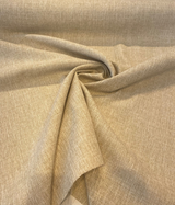 Berkley Wheat Cream Polyester Fabric - Solid Texture, 57" Width (1 Yard)