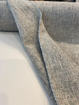 Berkley Spa Blue Linen Look Polyester Fabric - Solid Texture, 57" Width (By The Yard)