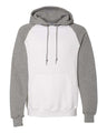 Dri Power® Colorblock Raglan Hooded Sweatshirt
