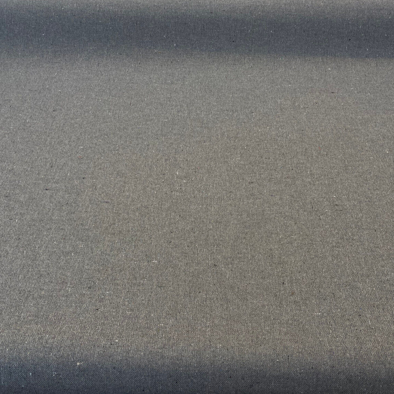 Sunbrella Loom One Greystone ReTweed Acrylic Fabric - Textured Solid, 54" Width (1 Yard)