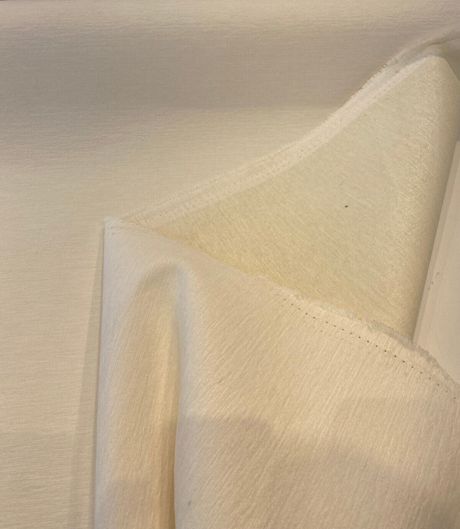 Sunbrella Rain Backed Chenille Platform Acrylic Fabric - Off White, Chenille, 54" Width (1 Yard)
