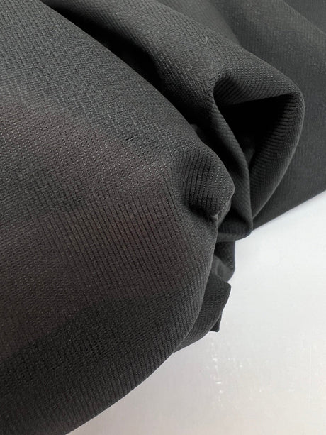 Polyester Interlining Fabric Black