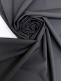 Black Wool Blend Ripstop Fabric