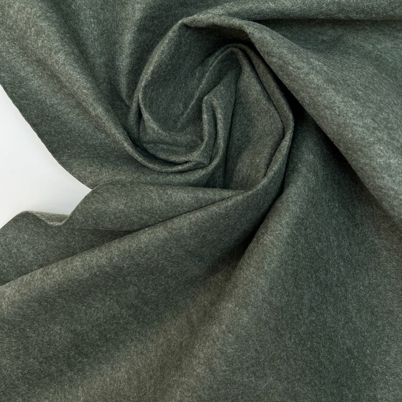 Viscose Woven Melange Green
