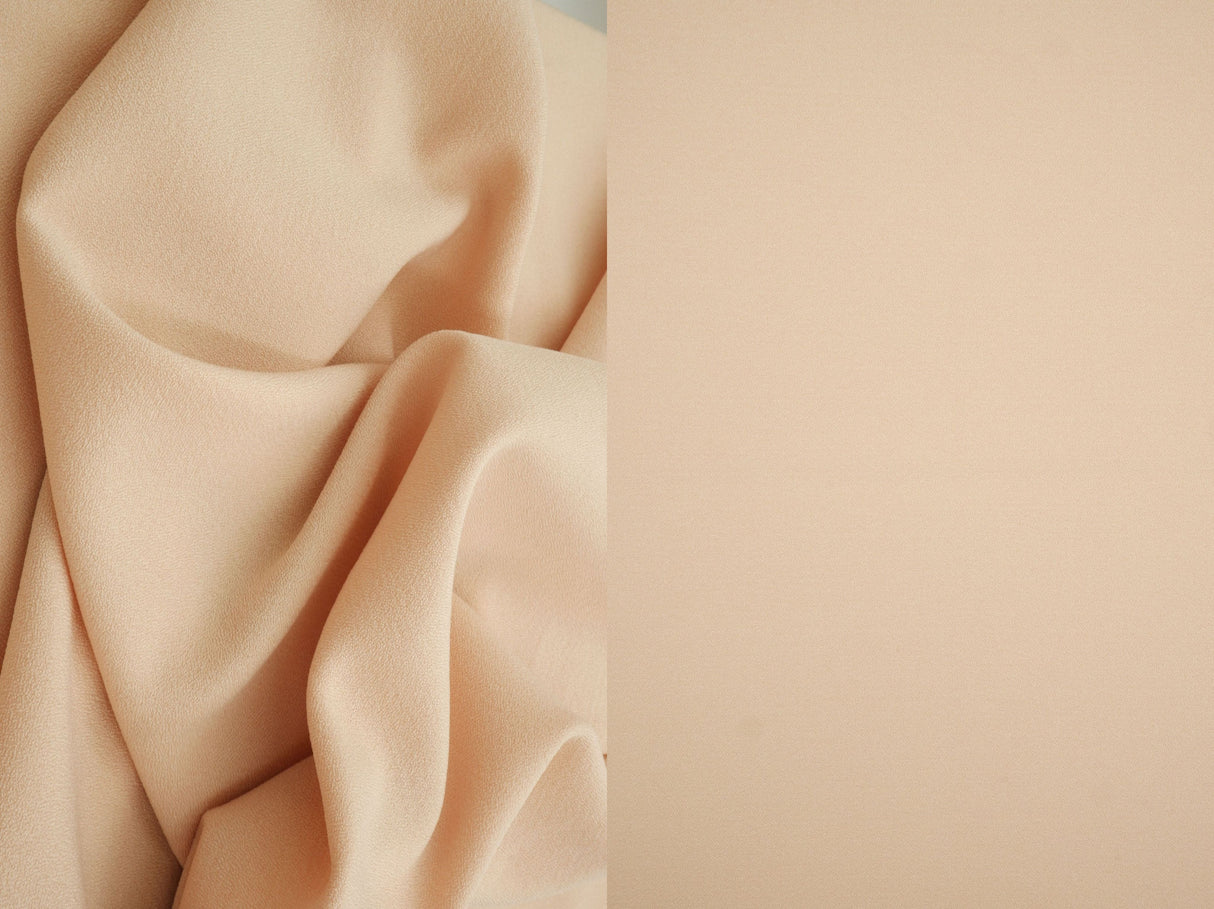 Crepe Woven Solid Fabric