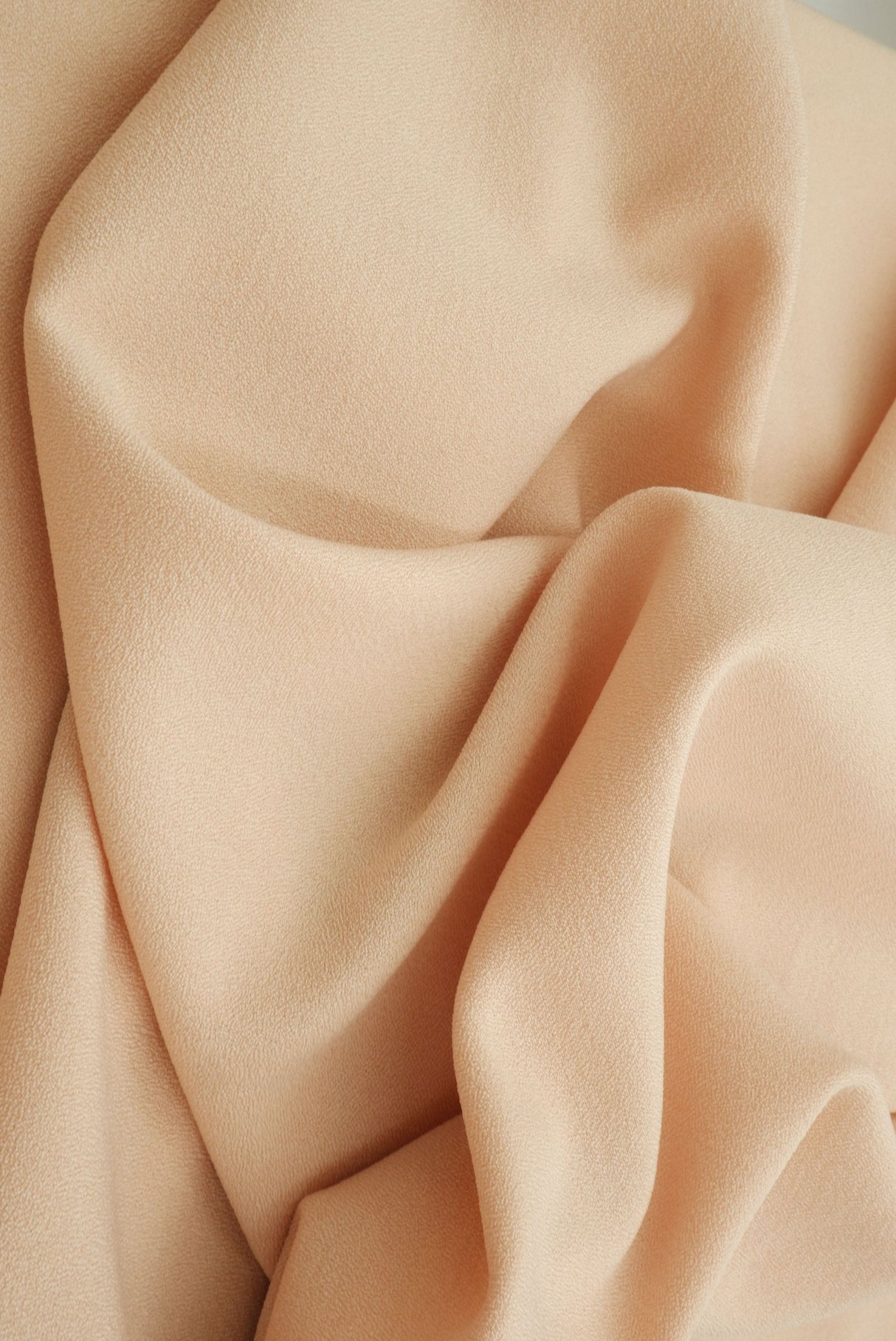 Crepe Woven Solid Fabric