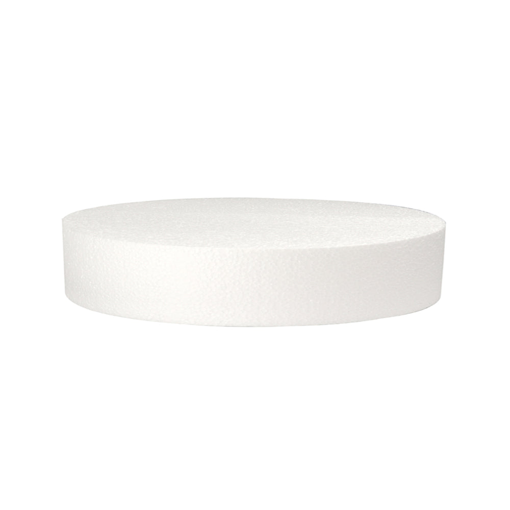 O'Creme Round Polystyrene Cake Dummies, 2" High, 16" x 2"