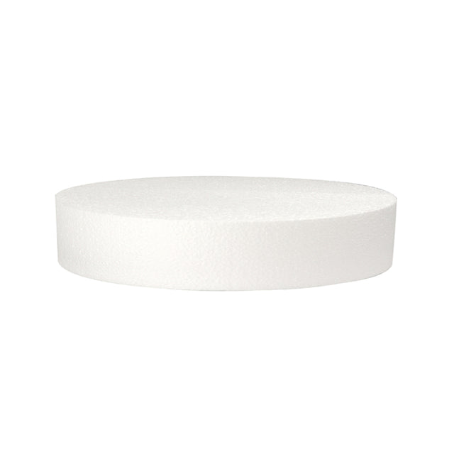 O'Creme Round Polystyrene Cake Dummies, 2" High, 16" x 2"