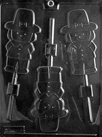 Boy Pilgrim Lolly Chocolate Mold - LPT026
