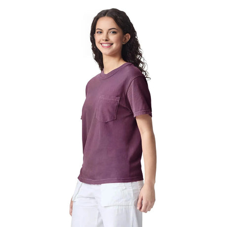 Comfort Colors® Garment-Dyed Heavyweight Pocket Crewneck Short Sleeve T-Shirt