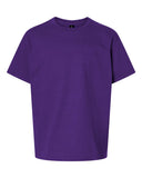 Camiseta juvenil de algodón ultra con cuello redondo | Camiseta de algodón pesado Gildan