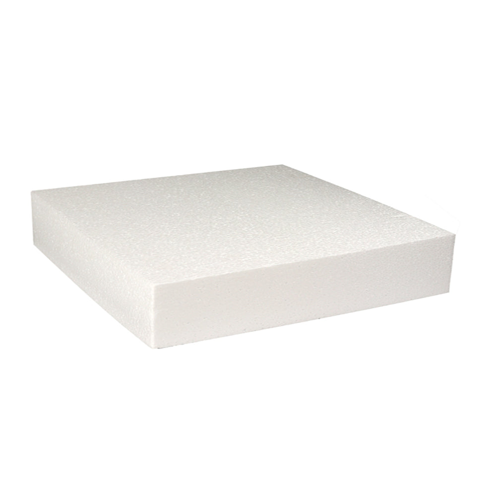 O'Creme Square Polystyrene Cake Dummies, 2" High, 16" x 2"