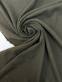 Cotton Basket Weave Fabric Brown Green Shades