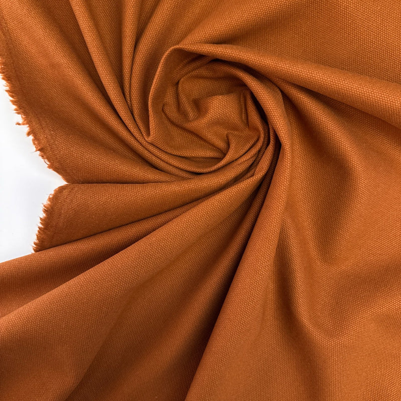 Cotton Heavy Fabric Orange