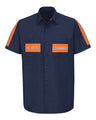 Red Kap Men's Enhanced Visibility Industrial Work Shirt
