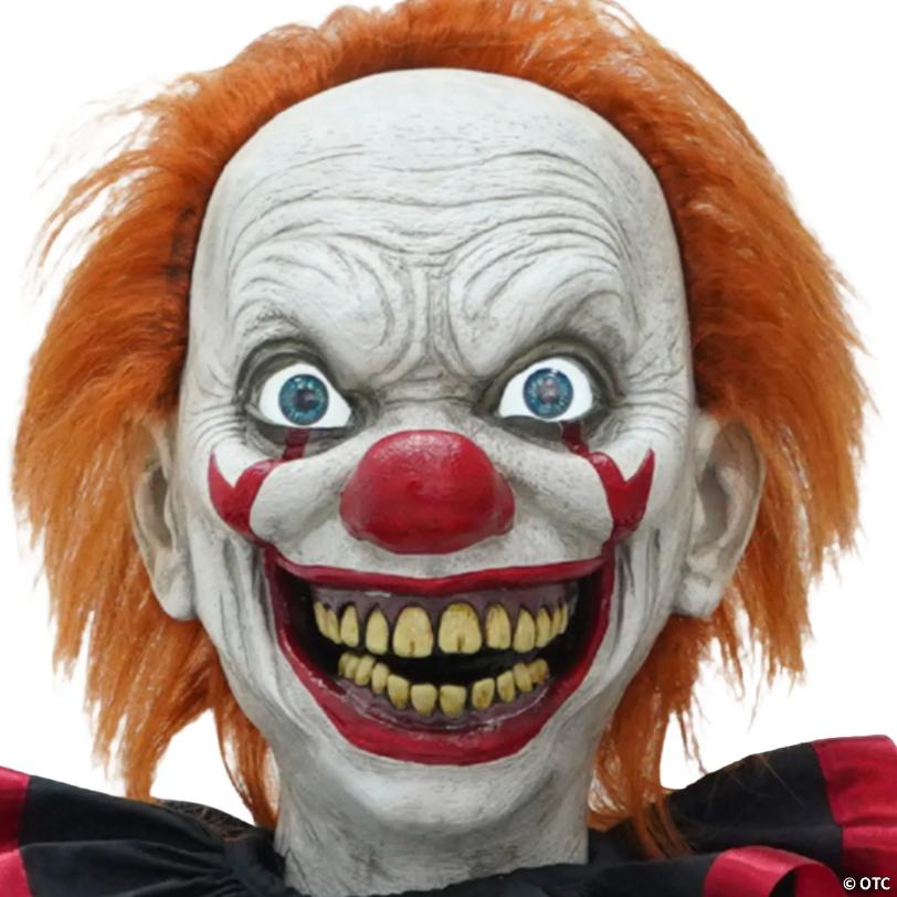 65" Hollow Clown with Teeth Halloween Decoration