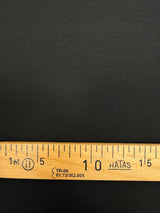 Black Polyester Viscose Cotton Crepe