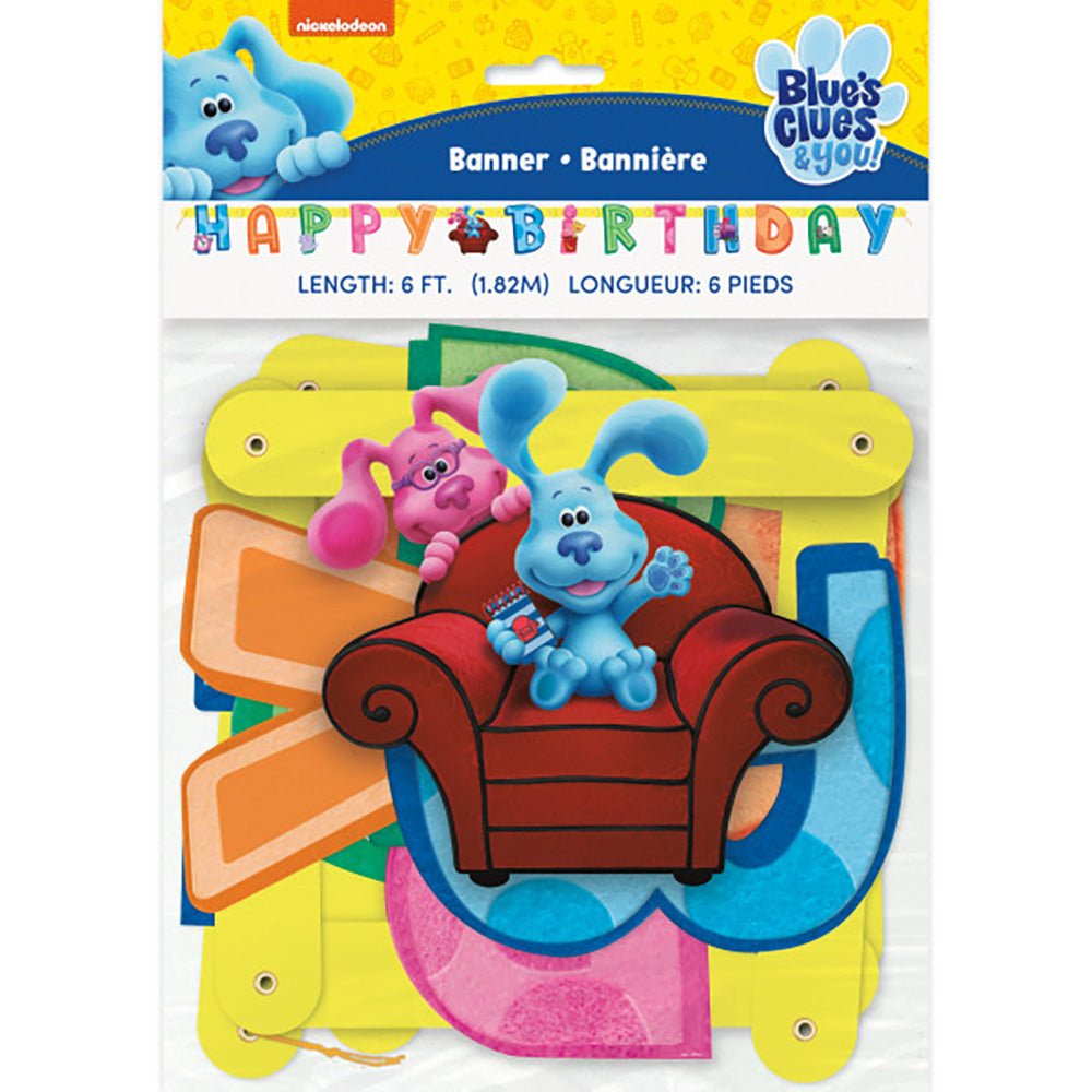 Blue's Clues Birthday Banner