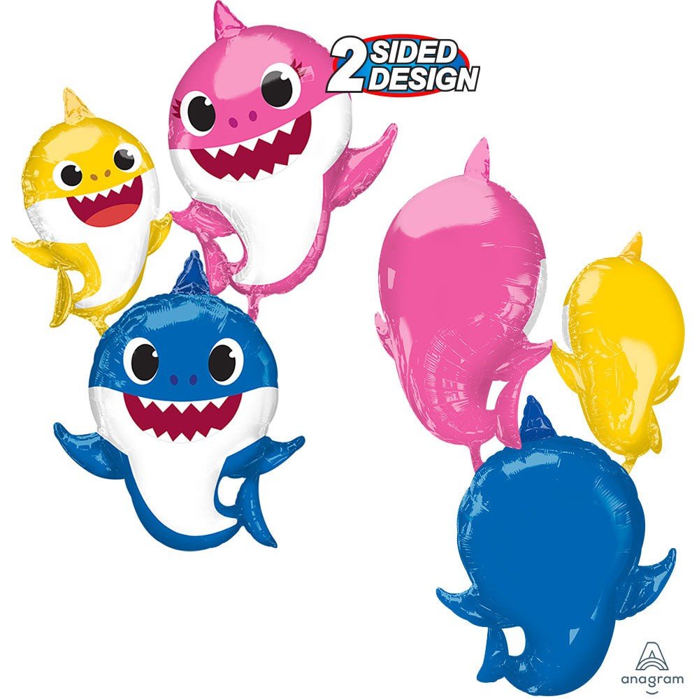 Foil Balloon Baby Shark AirWalkers