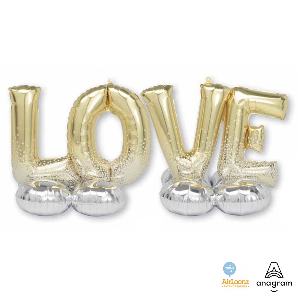 Foil Balloon Love Deluxe AirLoonz
