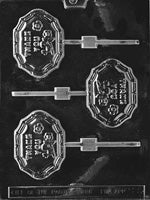 Thank You Lolly Chocolate Mold - LPM026