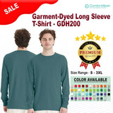 ComfortWash® Garment Dyed Crewneck Long Sleeve T-Shirt
