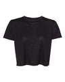 BELLA + CANVAS® Women’s Crewneck Short Sleeve Flowy Crop Tee