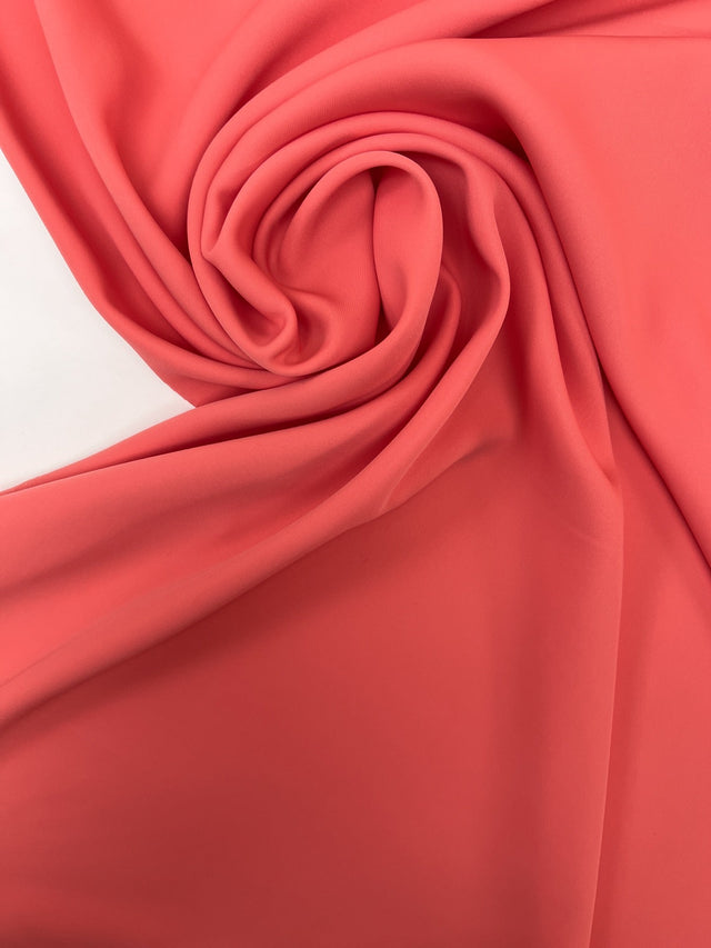 Polyester Elastane Knit Orange-Pink