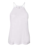 Image 1: Women's Flowy High-Neck TankImage 2: Soft high neck sleeveless topImage 3: Flowy women's tank designImage 4: Blank tank top for custom printingImage 5: Lightweight summer apparelImage 6: Comfortable casual women's shirt