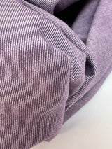 Cotton Twill Fabric White Purple