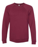 Adult Sponge Fleece Raglan Crewneck Sweatshirt
