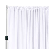 Spandex Backdrop Drape Panel 14 ft x 62 in White