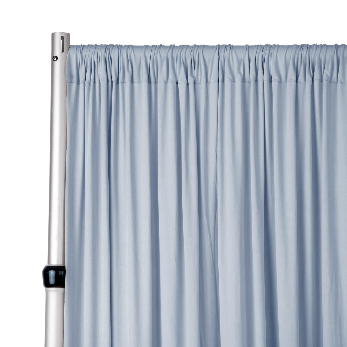 Spandex Backdrop Drape Panel 18 ft x 62 in Dusty Blue