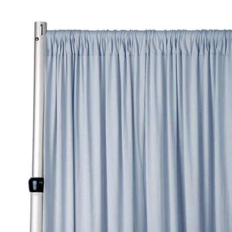 Spandex Backdrop Drape Panel 12 ft x 62 in Dusty Blue