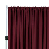 Spandex Backdrop Drape Panel 12 ft x 62 in Burgundy