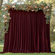 Spandex Backdrop Drape Panel 10 ft x 62 in Burgundy