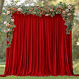 Spandex Backdrop Drape Panel 10 ft x 62 in Red