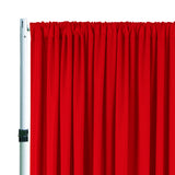 Spandex Backdrop Drape Panel 10 ft x 62 in Red