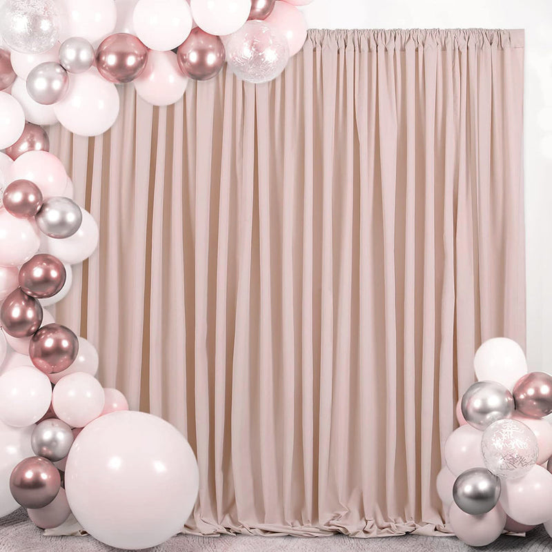 Spandex Backdrop Drape Panel 10 ft x 62 in Blush Pink
