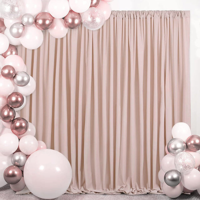 Spandex Backdrop Drape Panel 10 ft x 62 in Blush Pink