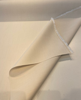 Sunbrella Flagship Salt Ivory Solution-Dyed Acrylic Fabric - Ivory Off-White Specialty Weave, 54" Width (1 Yard)