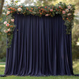 Spandex Backdrop Drape Panel 16 ft x 62 in Navy Blue