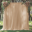Spandex Backdrop Drape Panel 18 ft x 62 in Champagne