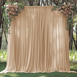 Spandex Backdrop Drape Panel 10 ft x 62 in Champagne