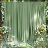 Spandex Backdrop Drape Panel 14 ft x 62 in Sage Green