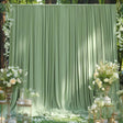Spandex Backdrop Drape Panel 12 ft x 62 in Sage Green