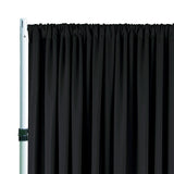 Spandex Backdrop Drape Panel 18 ft x 62 in Black