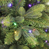 Holiday Living 4.5-ft Everett Grand Pre-Lit Christmas Tree with Color-Changing LED Lights