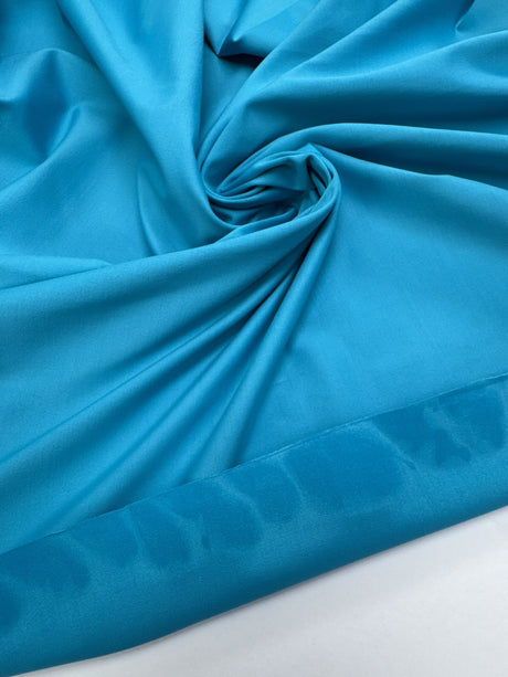 Polyamide Elastane Knitted Fabric Blue